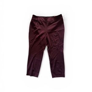 Investments Dark Purple Pantsuit